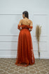 Vestido Franzido Ombro a Ombro